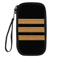 Thumbnail for Pilot Epaulette 3 Lines Designed Travel Cases & Wallets