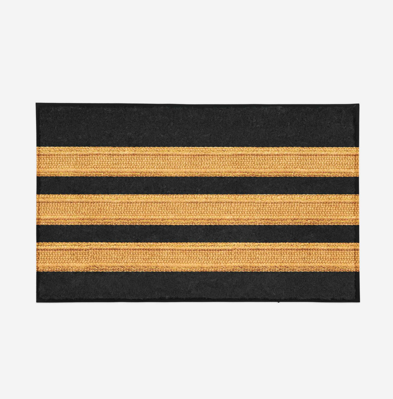 Original Golden Pilot Epaulettes (4,3,2 Lines) Designed Door Mat