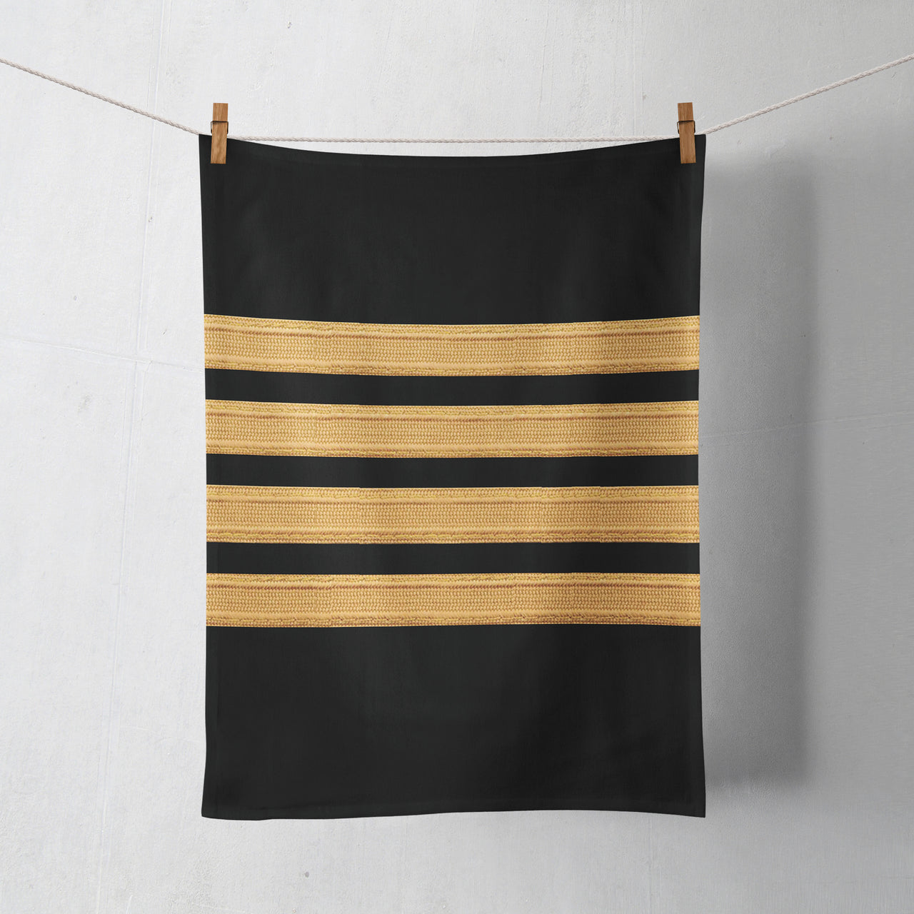Pilot Epaulette 4 Lines Designed Towels