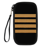Thumbnail for Pilot Epaulette 4 Lines Designed Travel Cases & Wallets