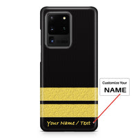Thumbnail for Pilot Epaulette Designed (1,2,3,4 Lines) Designed Samsung S & Note Cases