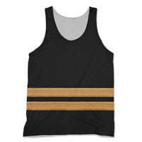 Thumbnail for Pilot Epaulette (2 Lines) Designed 3D Tank Tops