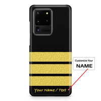 Thumbnail for Pilot Epaulette Designed (1,2,3,4 Lines) Designed Samsung S & Note Cases