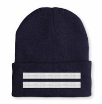 Thumbnail for Pilot Epaulette (Silver) 2 Lines Embroidered Beanies