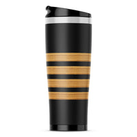 Thumbnail for Golden Pilot Epaulettes (4,3,2 Lines) Stainless Steel Travel Mugs