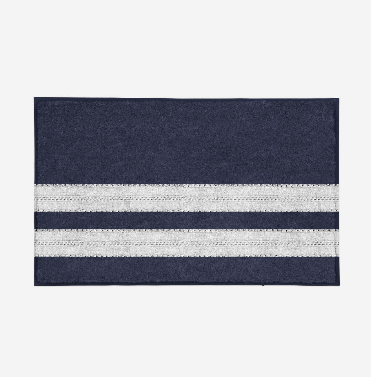 SILVER Pilot Epaulettes (4,3,2 Lines) Designed Door Mat