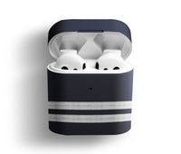 Thumbnail for Silver Pilot Epaulettes (4,3,2 Lines) Designed AirPods Cases