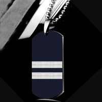 Thumbnail for Pilot Epaulettes (Silver) 2 Lines Designed Metal Necklaces