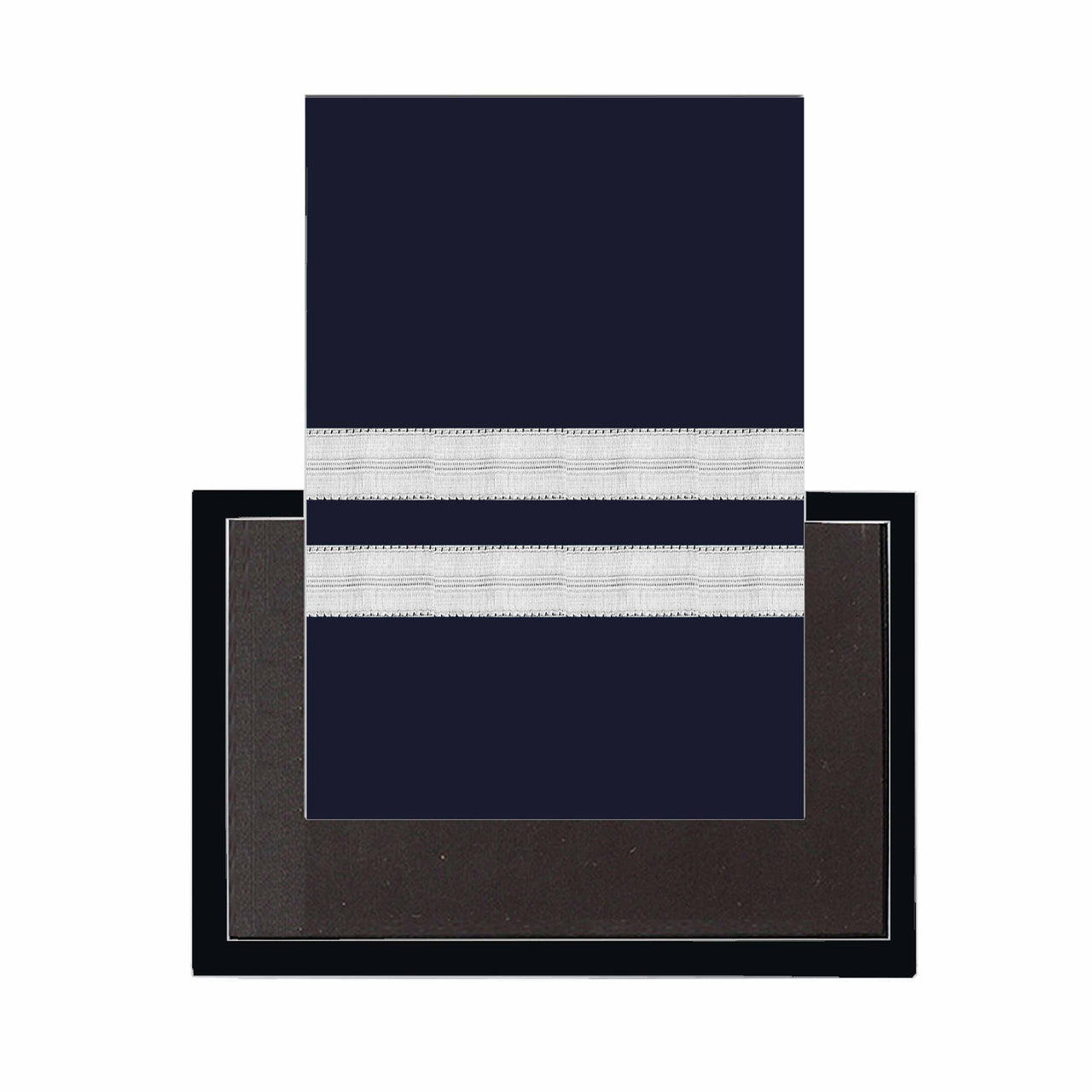 Pilot Epaulettes (Silver) 2 Lines Designed Magnets