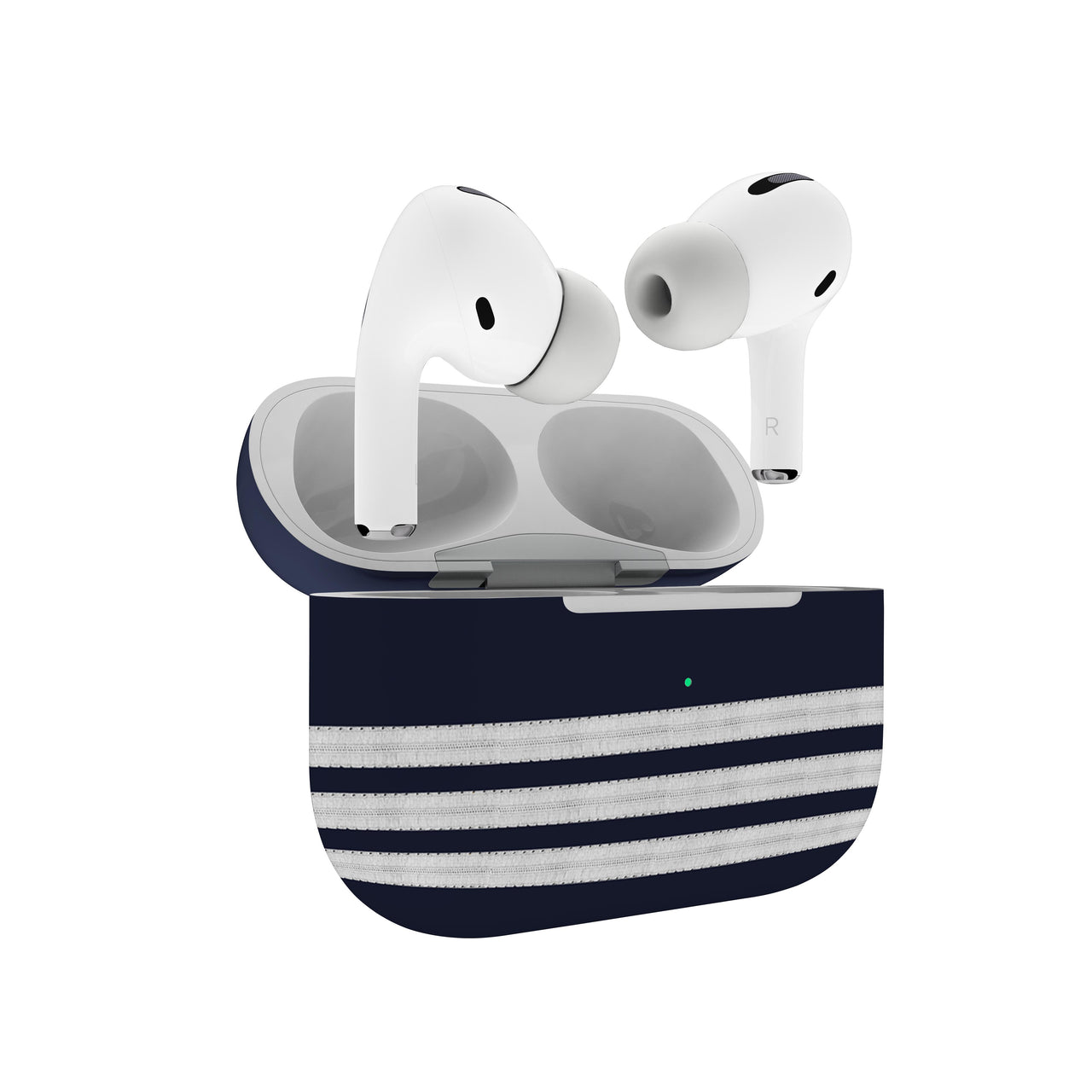 Silver Pilot Epaulettes (4,3,2 Lines) Designed Airpods "Pro" Cases