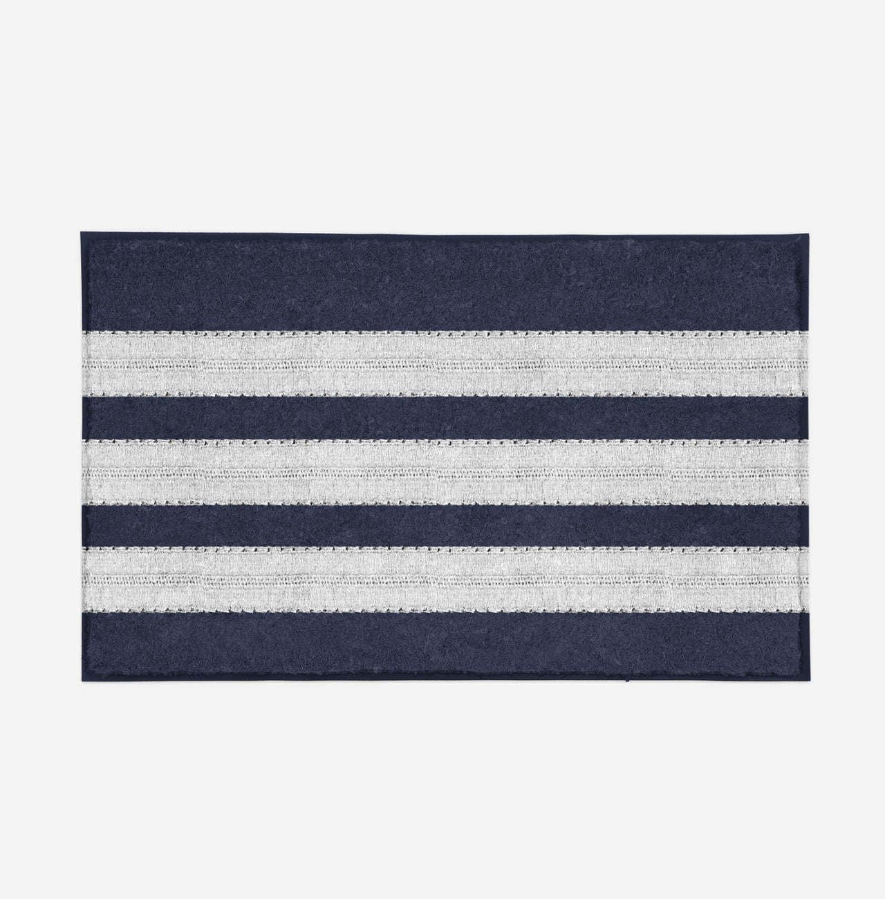 SILVER Pilot Epaulettes (4,3,2 Lines) Designed Door Mat