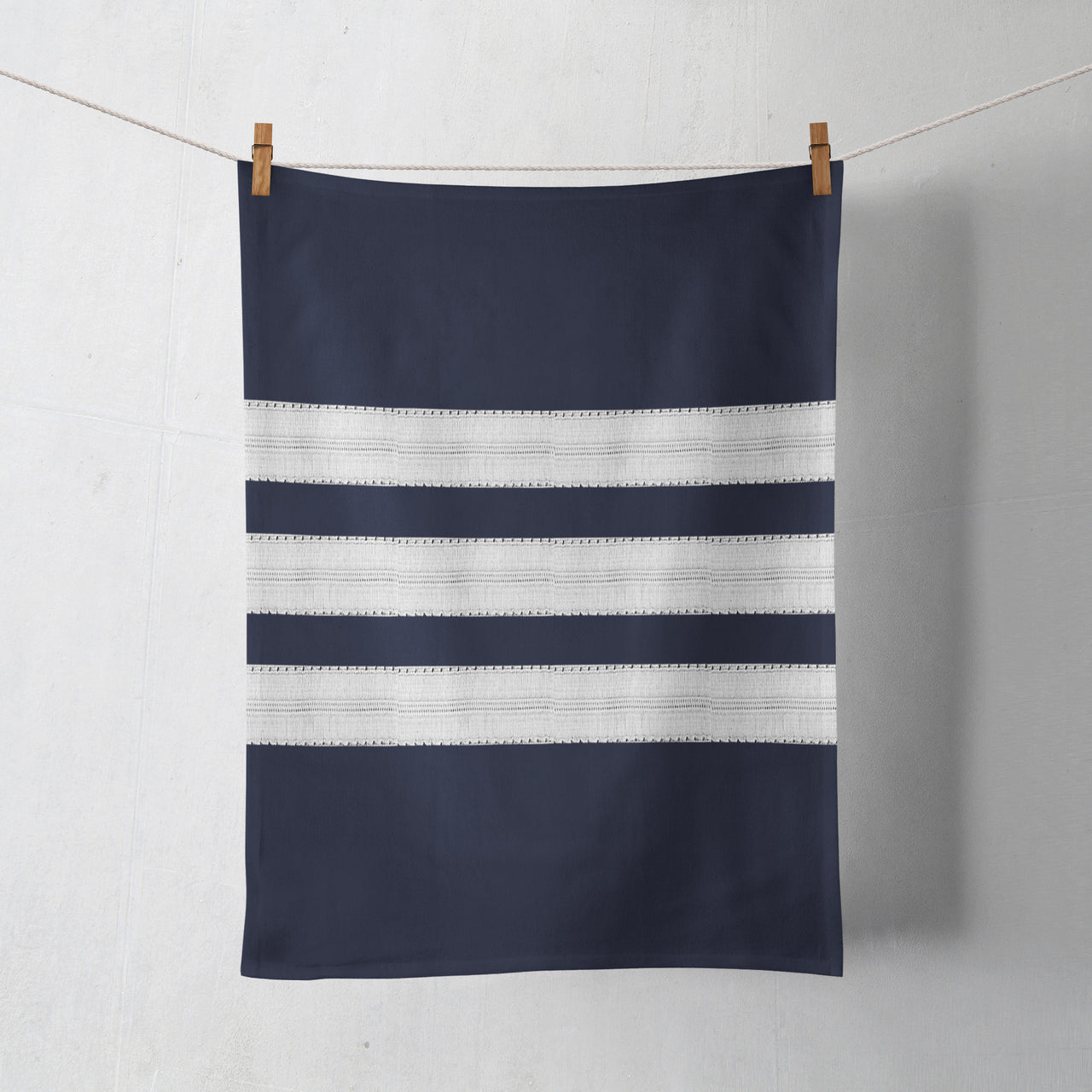 Pilot Epaulettes (Silver) 3 Lines Designed Towels