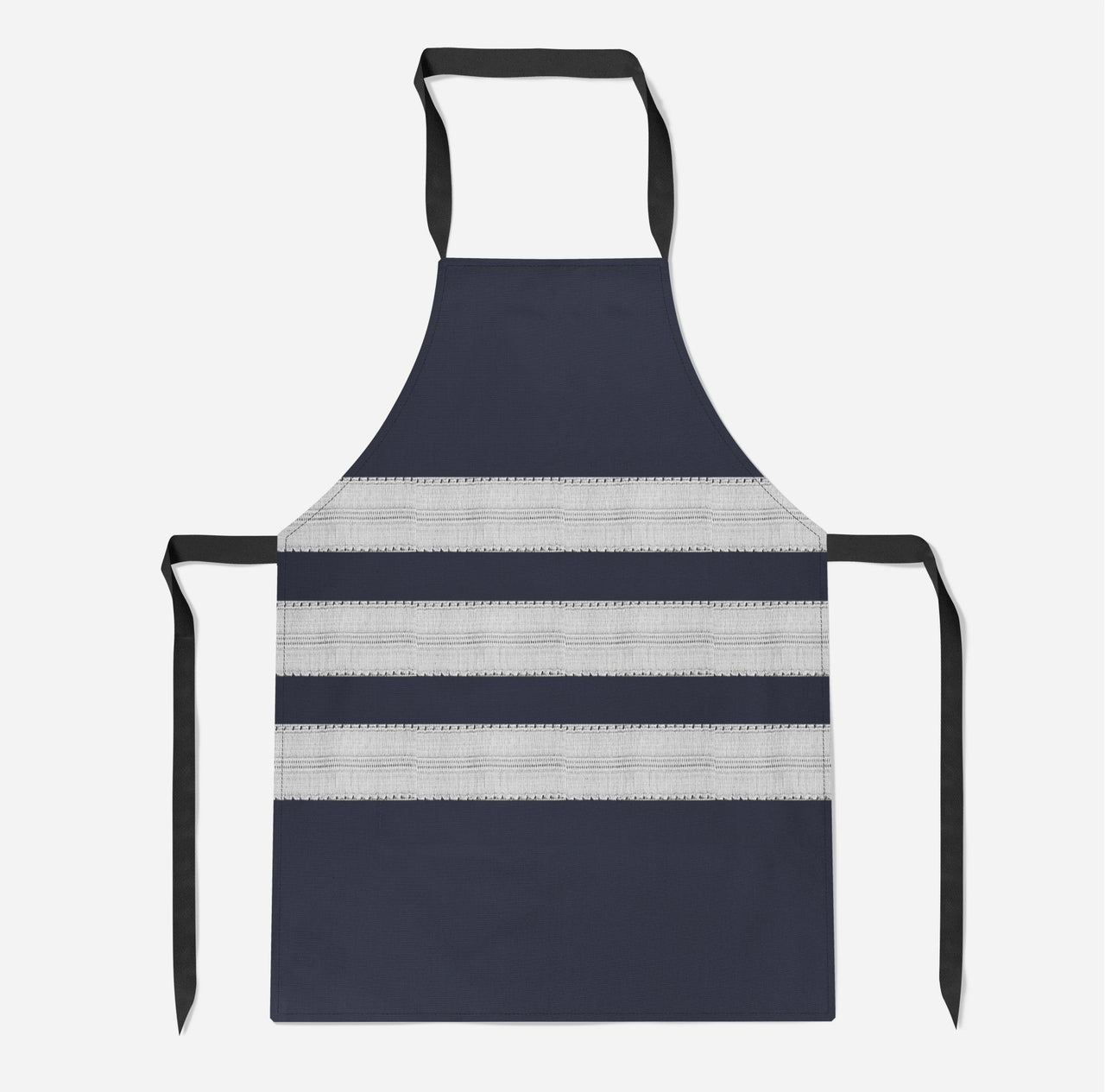 Pilot Epaulettes (Silver) 3 Lines Designed Kitchen Aprons