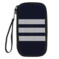 Thumbnail for Pilot Epaulettes (Silver) 3 Lines Designed Travel Cases & Wallets
