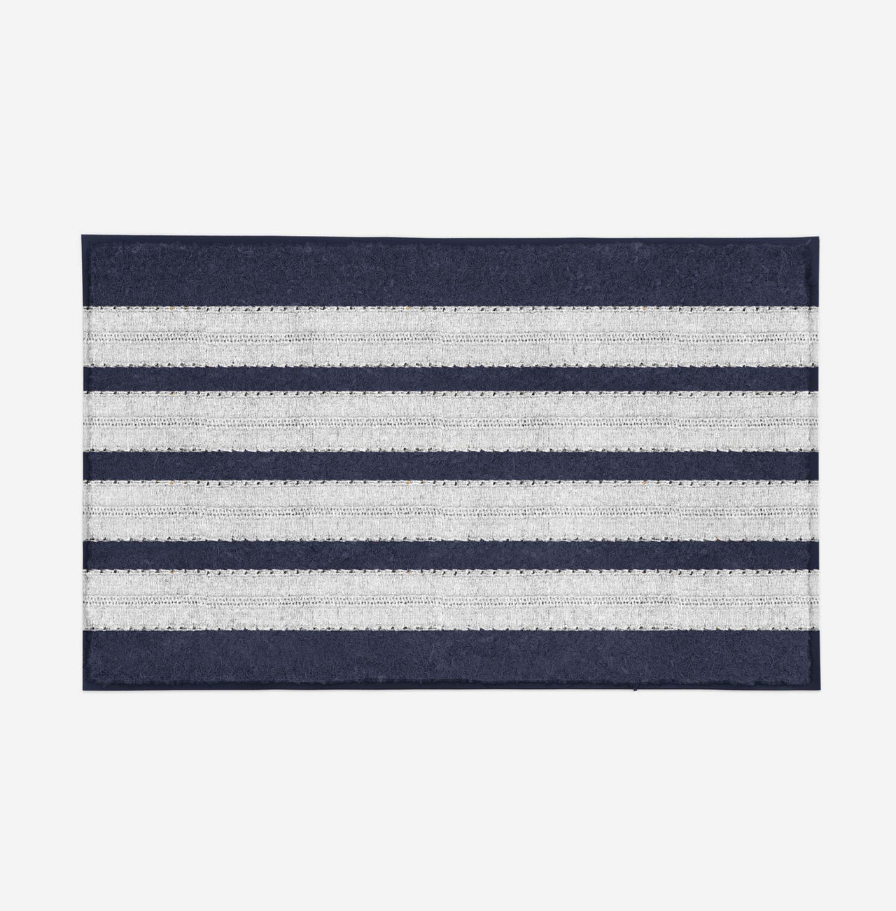 SILVER Pilot Epaulettes (4,3,2 Lines) Designed Door Mat