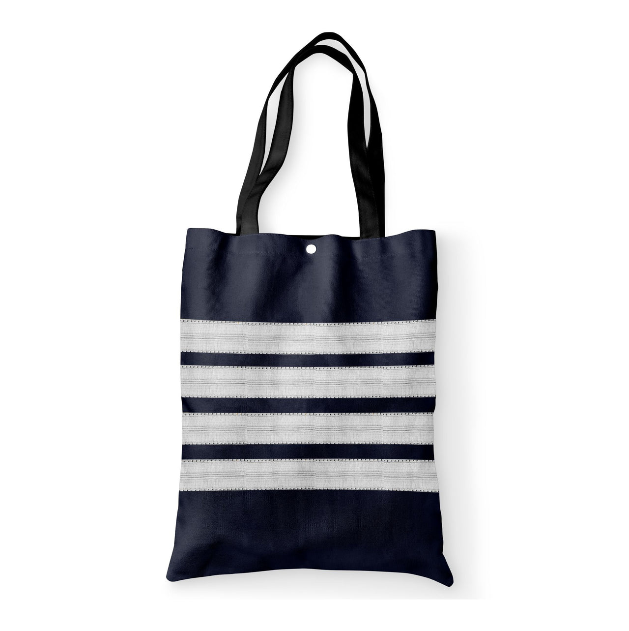 Pilot Epaulettes (Silver) 4 Lines Designed Tote Bags