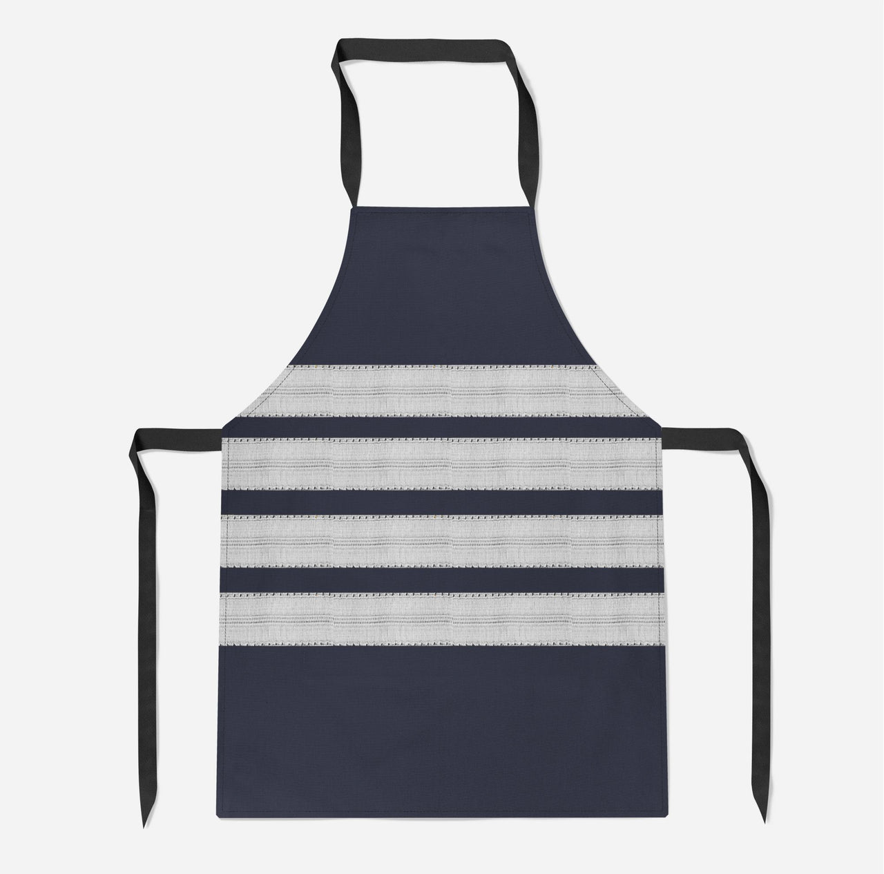 Pilot Epaulettes (Silver) 4 Lines Designed Kitchen Aprons