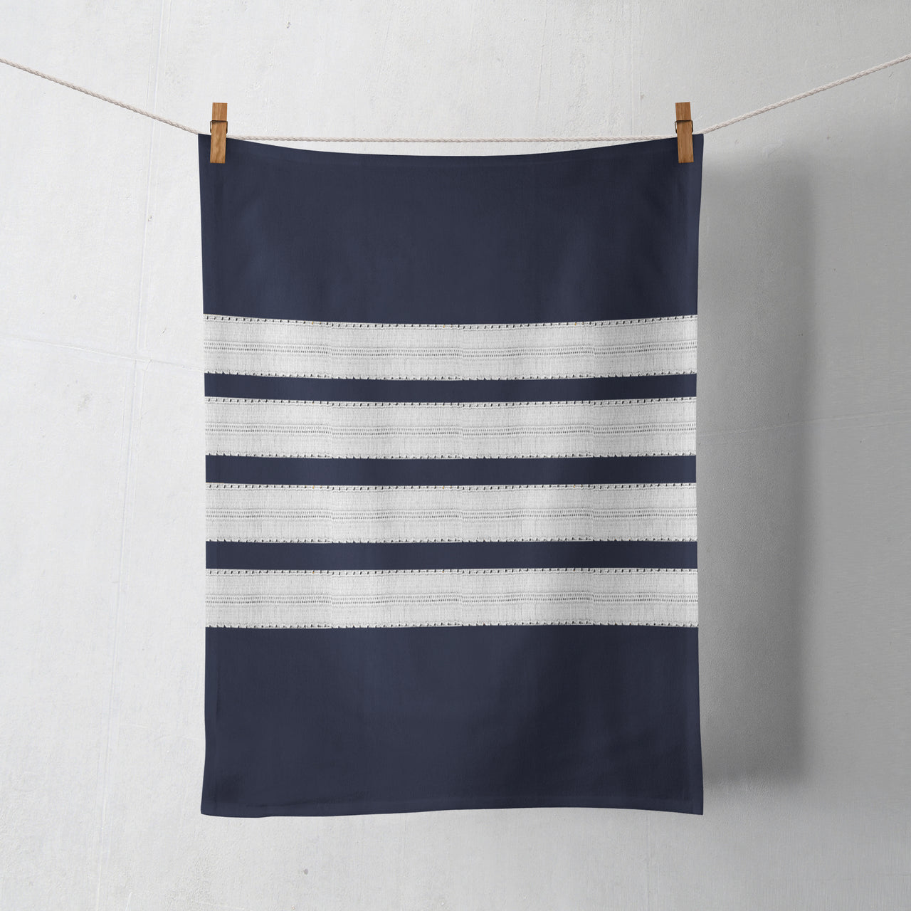 Pilot Epaulettes (Silver) 4 Lines Designed Towels