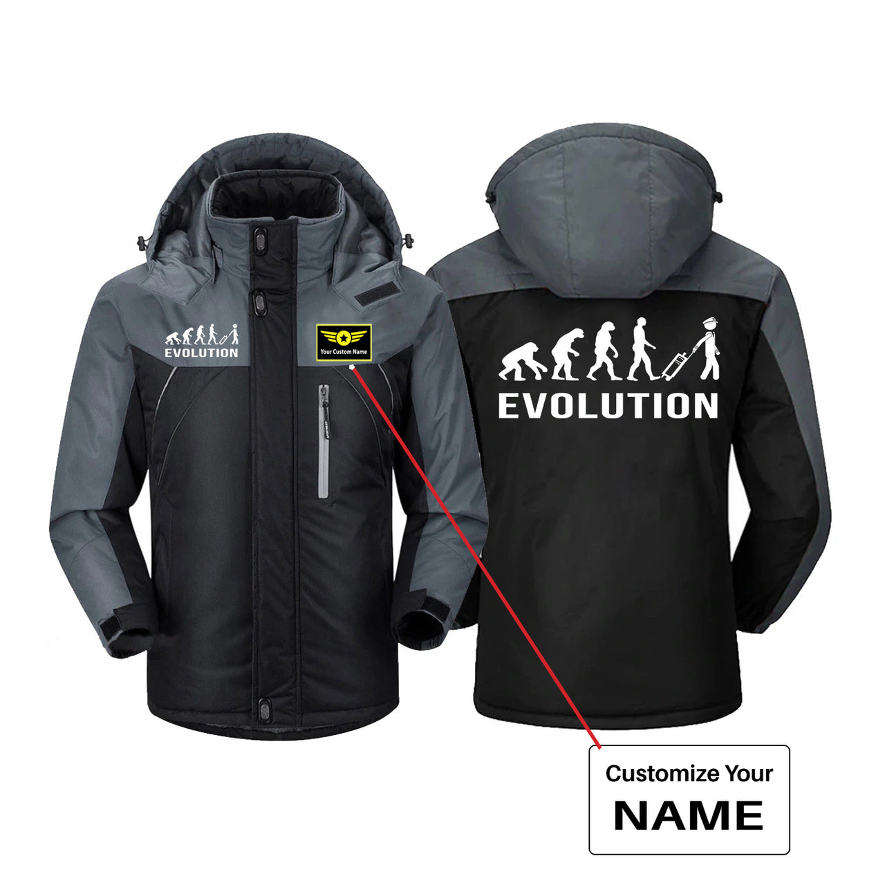 Pilot Evolution Designed Thick Winter Jackets