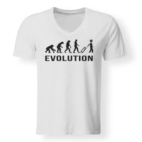 Thumbnail for Pilot Evolution Designed V-Neck T-Shirts