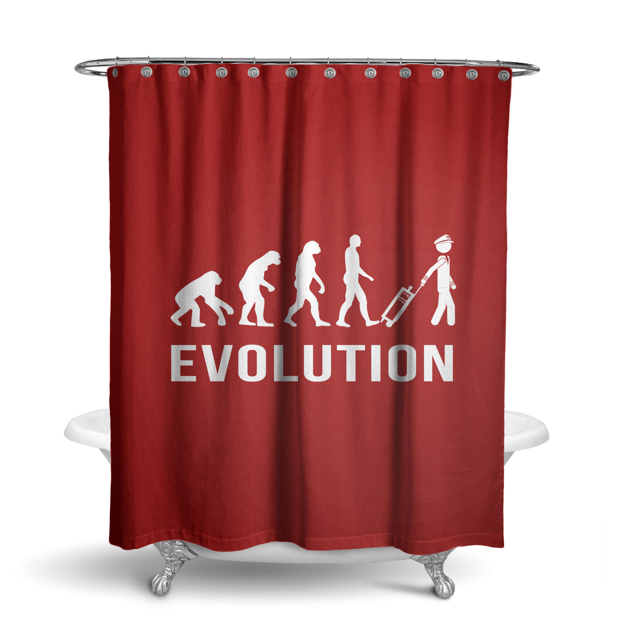 Pilot Evolution Designed Shower Curtains