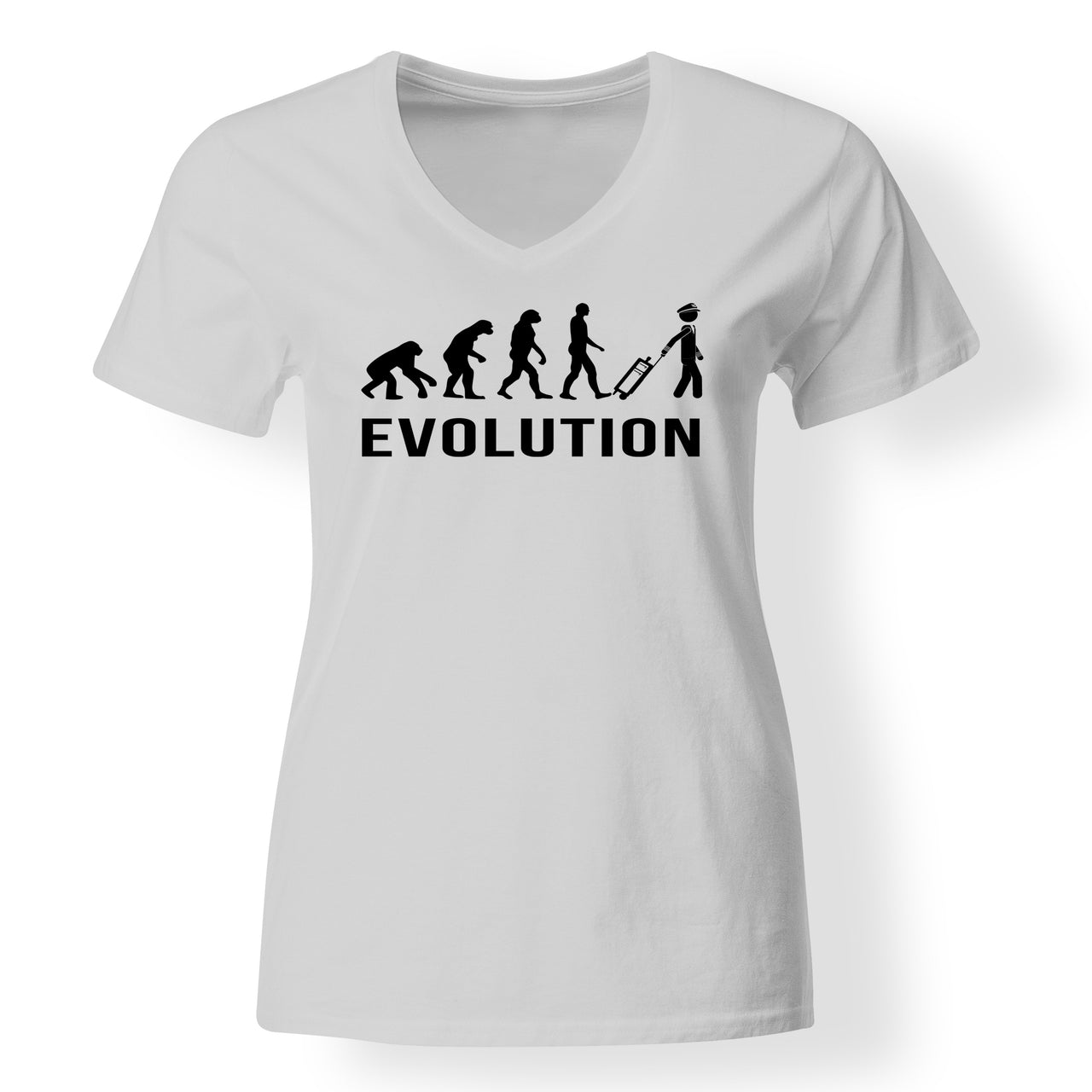 Pilot Evolution Designed V-Neck T-Shirts
