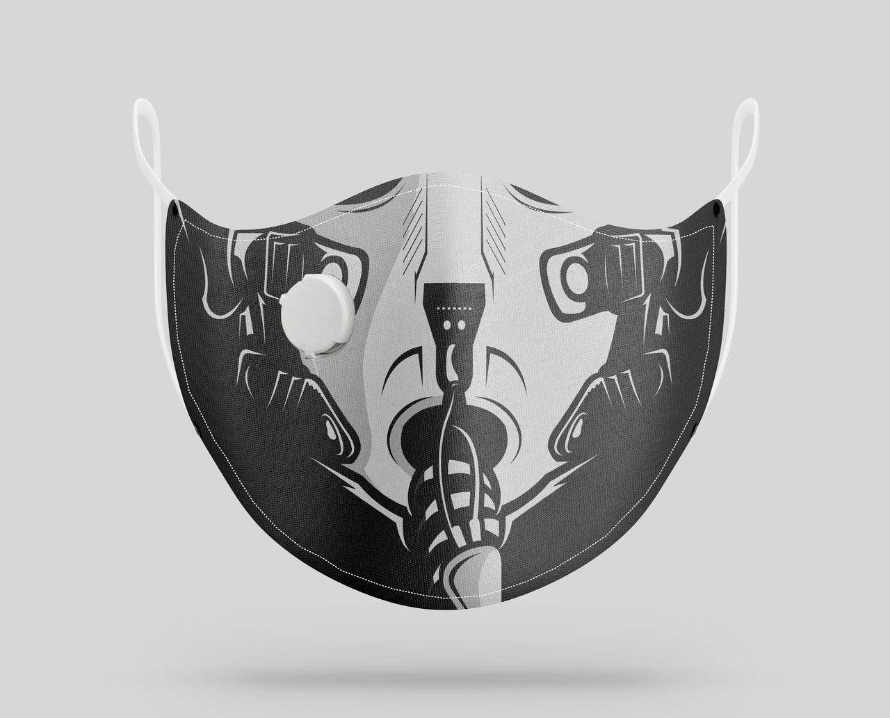 Pilot Helmet Designed Face Masks