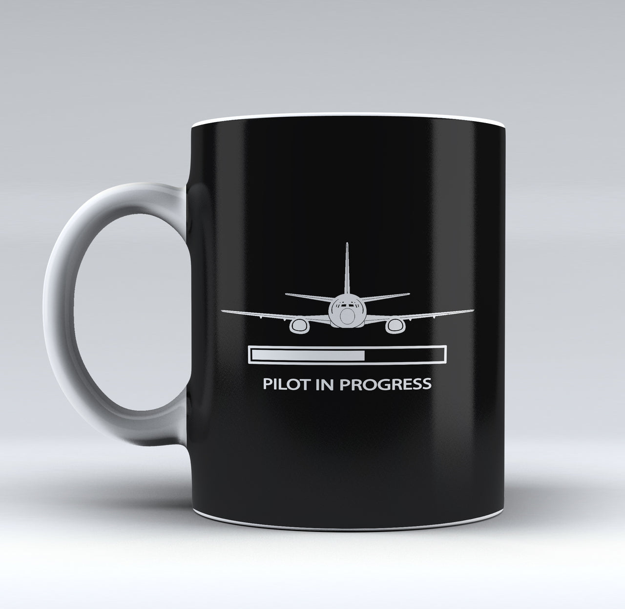 Pilot In Progress Designed Mugs