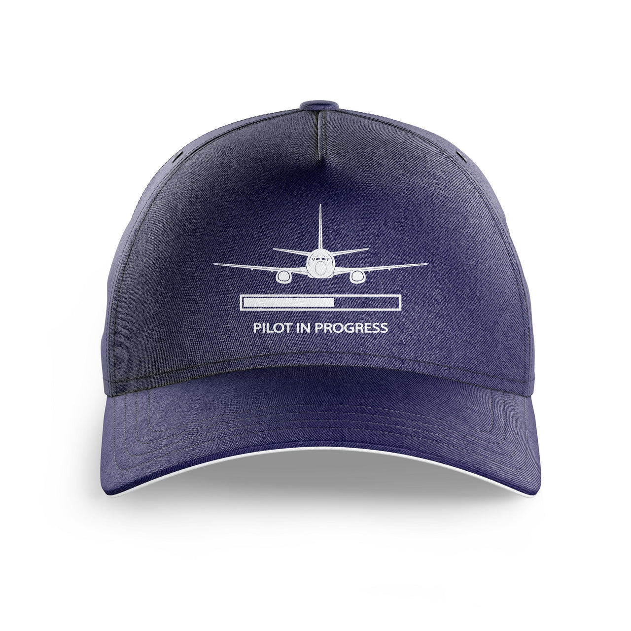 Pilot In Progress Printed Hats