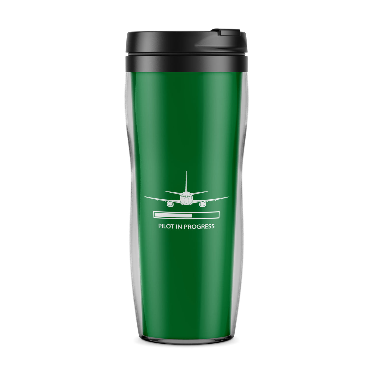 Pilot In Progress Designed Travel Mugs
