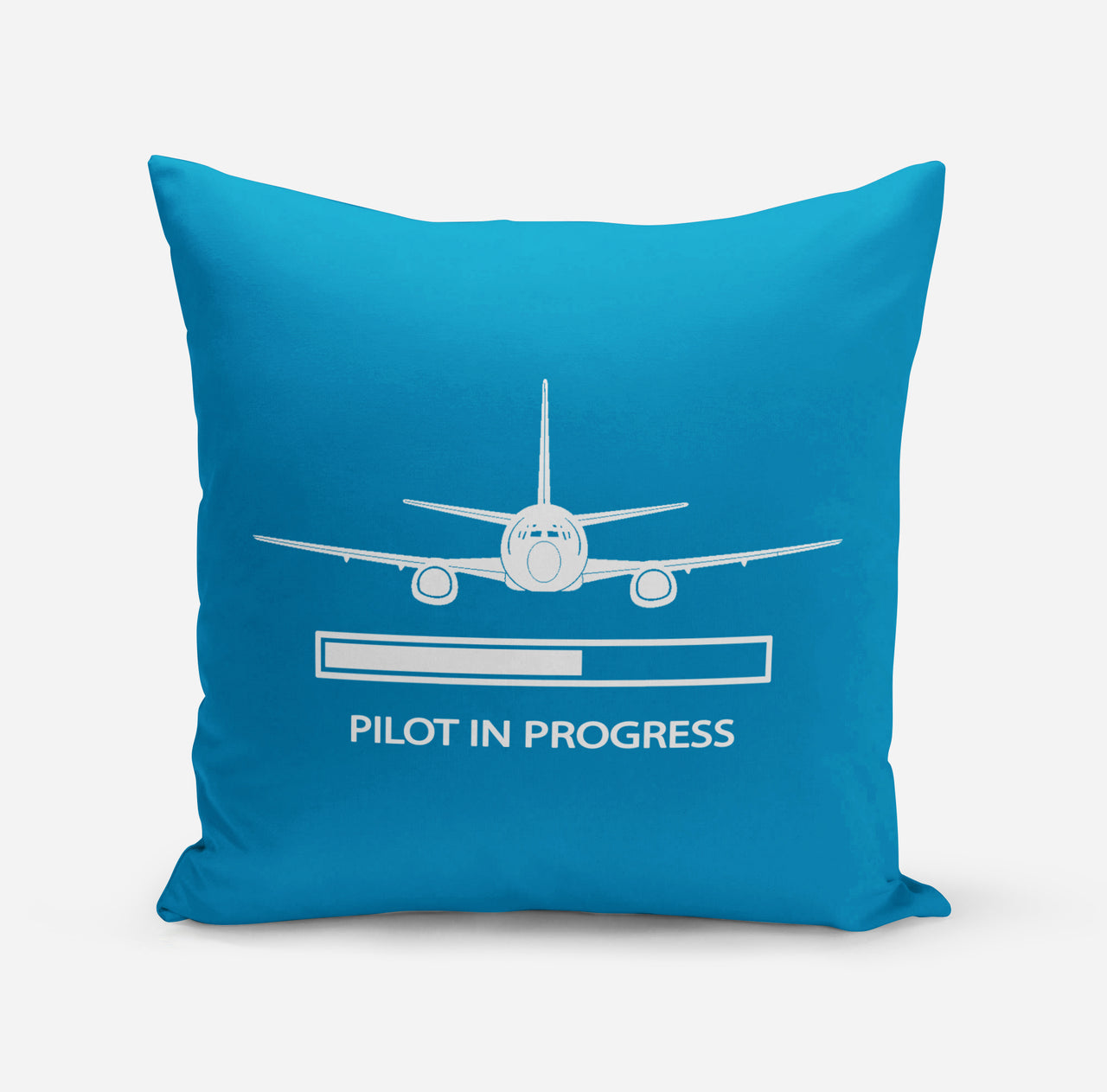 Pilot In Progress Designed Pillows