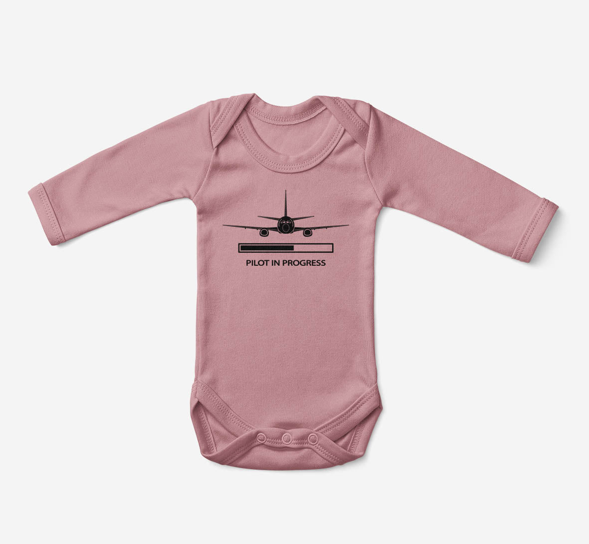Pilot In Progress Designed Baby Bodysuits