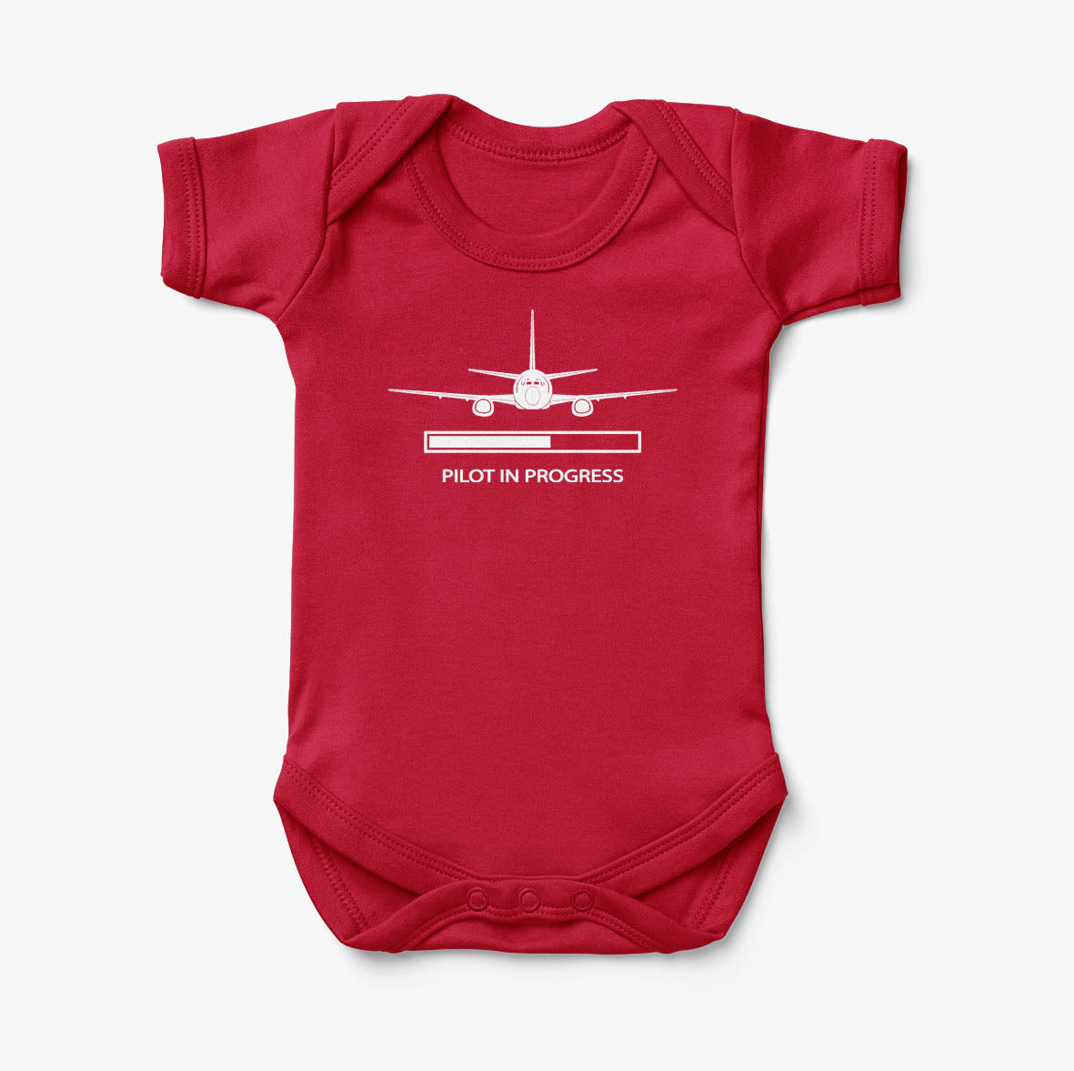 Pilot In Progress Designed Baby Bodysuits