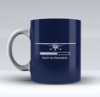 Thumbnail for Pilot In Progress (Cessna) Designed Mugs