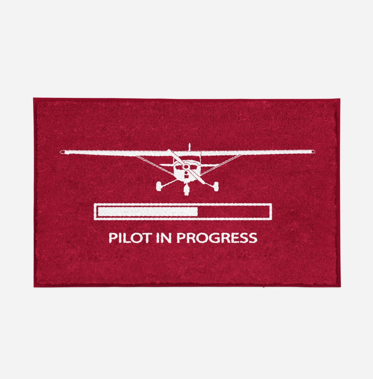 Pilot In Progress (Cessna) Designed Door Mats