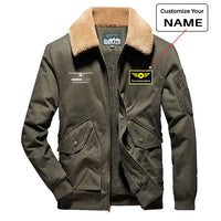 Thumbnail for Pilot In Progress (Cessna) Designed Thick Bomber Jackets