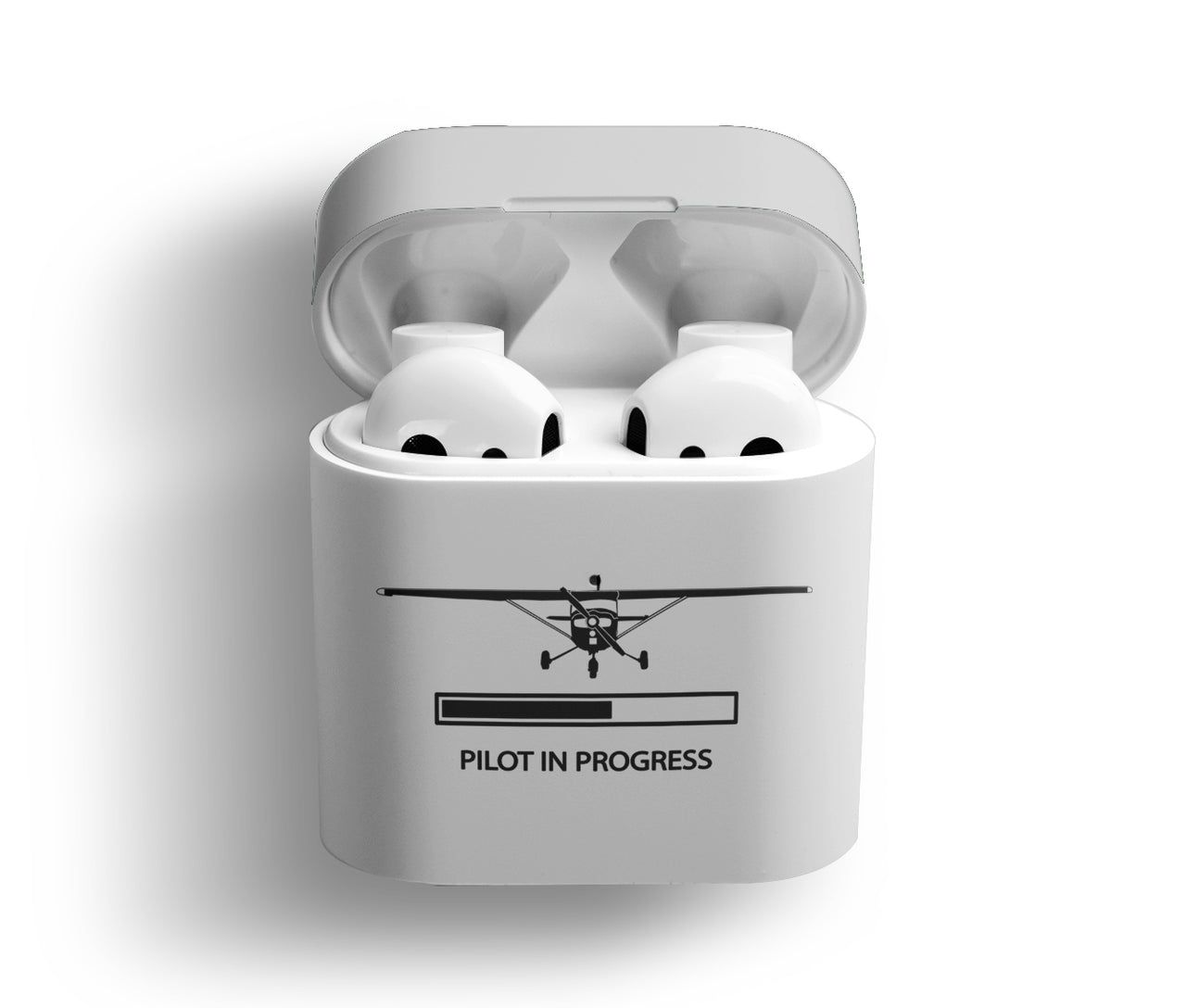 Pilot In Progress (Cessna) Designed AirPods Cases