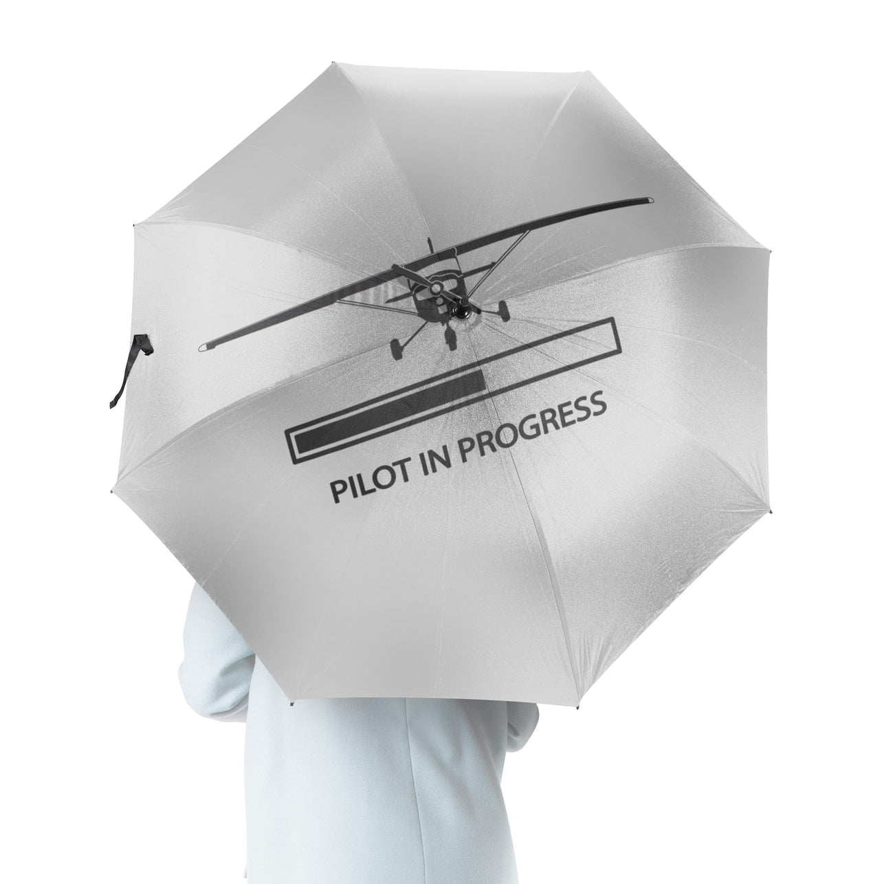 Pilot In Progress (Cessna) Designed Umbrella