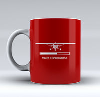 Thumbnail for Pilot In Progress (Cessna) Designed Mugs