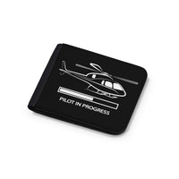 Thumbnail for Pilot In Progress (Helicopter) Designed Wallets