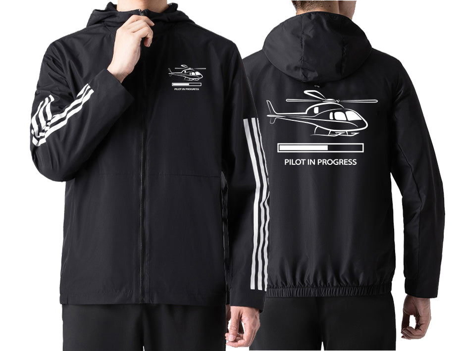 Pilot In Progress (Helicopter) Designed Sport Style Jackets
