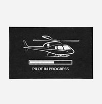 Thumbnail for Pilot In Progress (Helicopter) Designed Door Mats