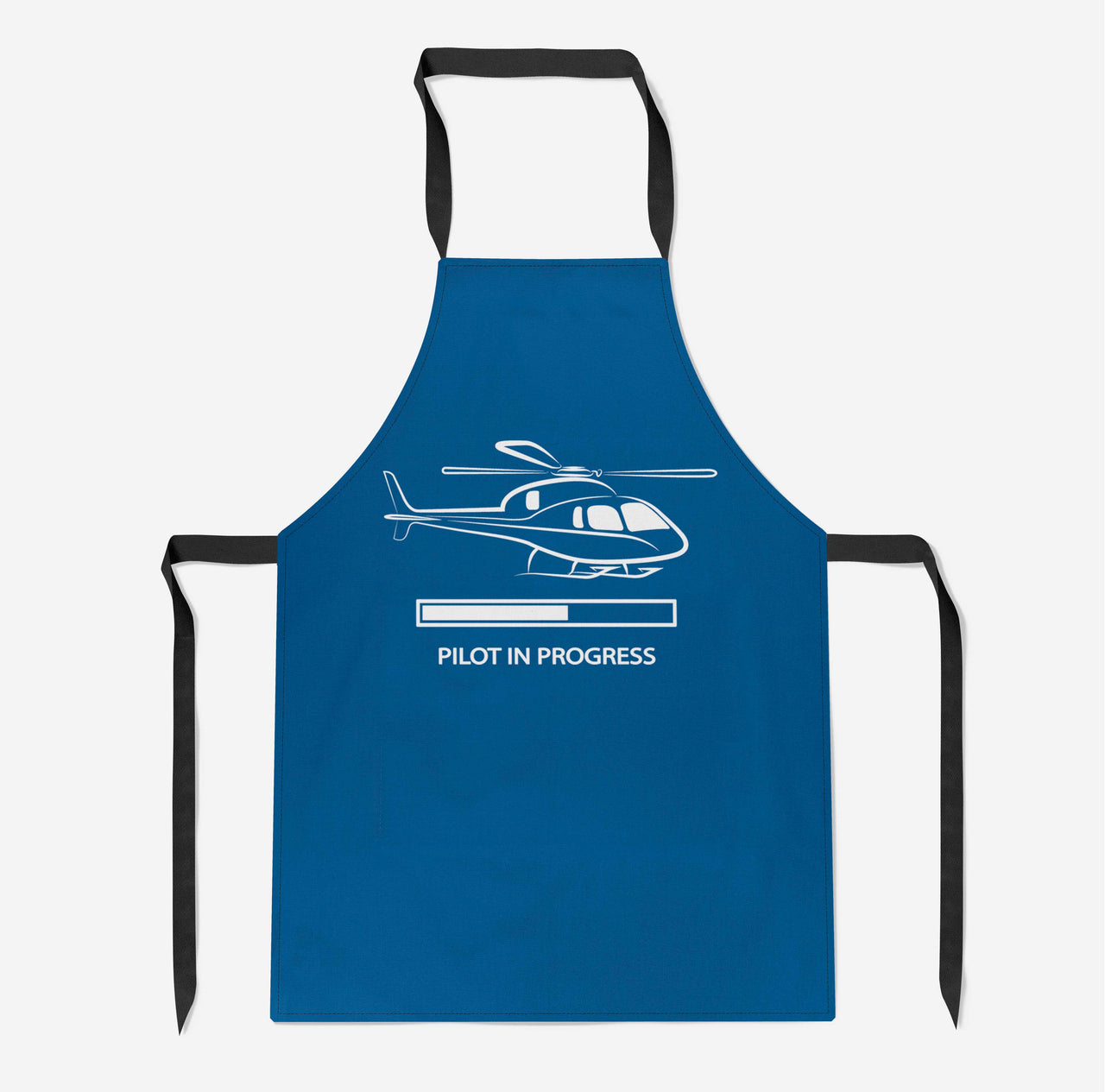 Pilot In Progress (Helicopter) Designed Kitchen Aprons
