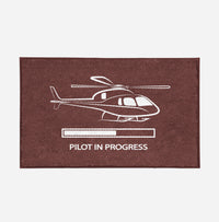 Thumbnail for Pilot In Progress (Helicopter) Designed Door Mats