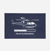 Thumbnail for Pilot In Progress (Helicopter) Designed Door Mats