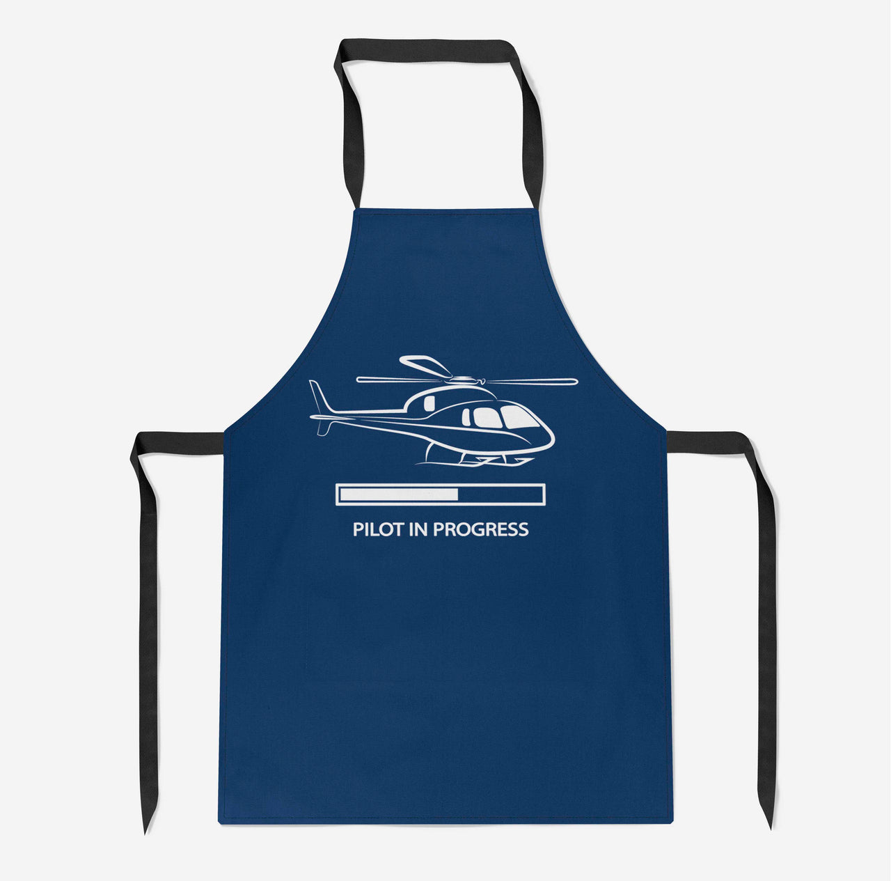 Pilot In Progress (Helicopter) Designed Kitchen Aprons