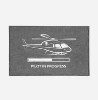 Thumbnail for Pilot In Progress (Helicopter) Designed Door Mats