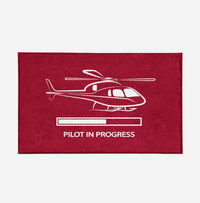 Thumbnail for Pilot In Progress (Helicopter) Designed Door Mats