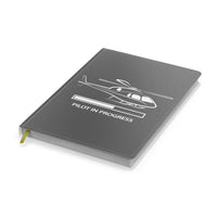 Thumbnail for Pilot In Progress (Helicopter) Designed Notebooks