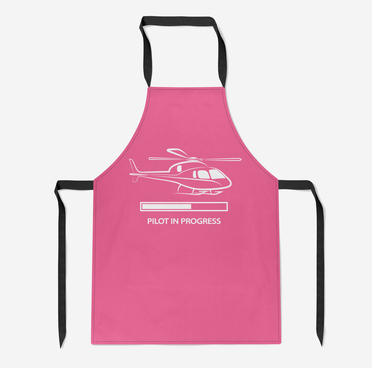 Pilot In Progress (Helicopter) Designed Kitchen Aprons